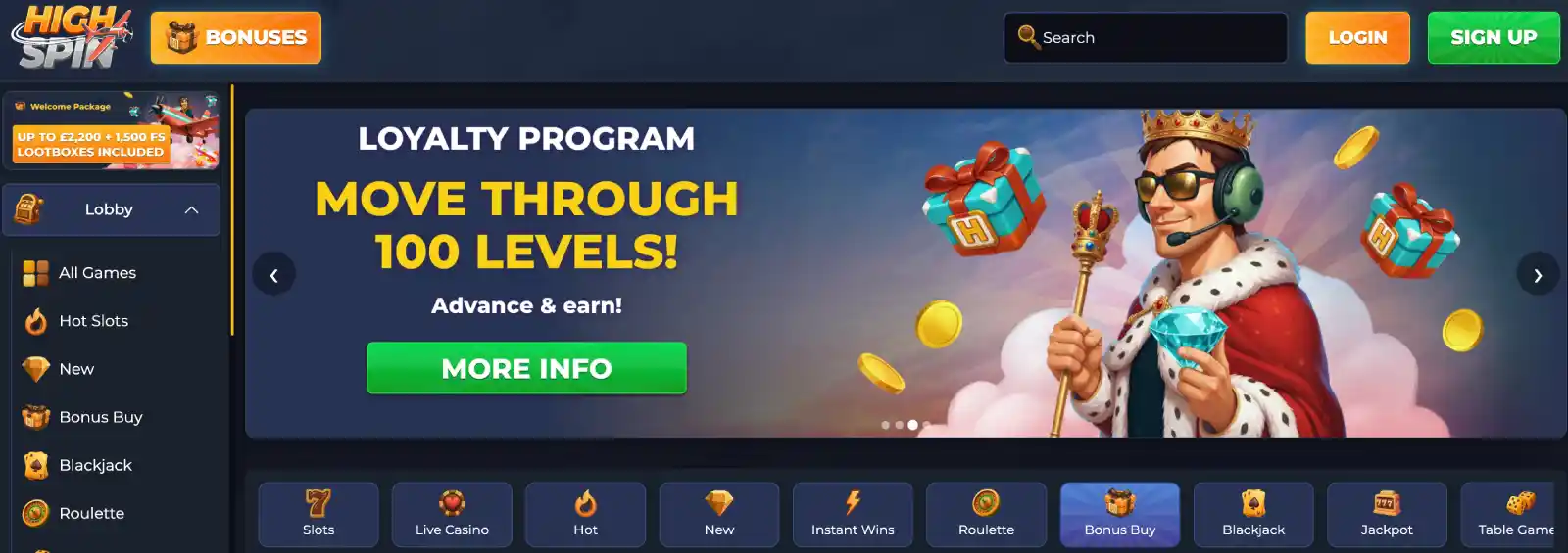 HighSpin Casino